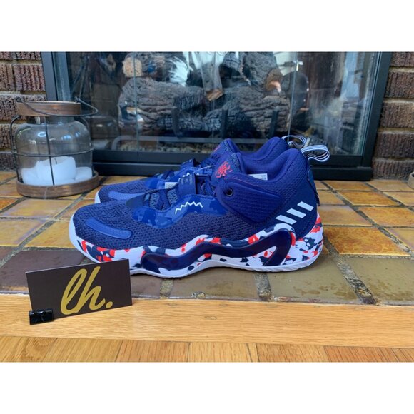 adidas Other - Mens 10.5 Adidas D.O.N. Issue #3 GCA Team USA Athletic Basketball Shoes GW2945